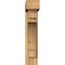 Ekena Millwork Merced Block Rough Sawn Bracket w/ Offset Brace, Western Red Cedar, 6"W x 22"D x 30"H BKT0604X22X30MRC05RWR - alternate 2